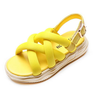 Moodsad tüdrukute sandaalid Pinkycolor Cross rihmaga konksu aasaga rannajalatsid lastele Printsess Pehmed Mugavad Paljajalu Laste Sandaalid