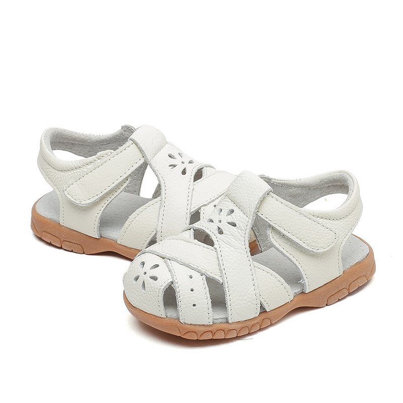  Pehme kinnise varba väljalõigatud lapsed Tüdrukute sandaalid lamedad väikelapse Suvekingad