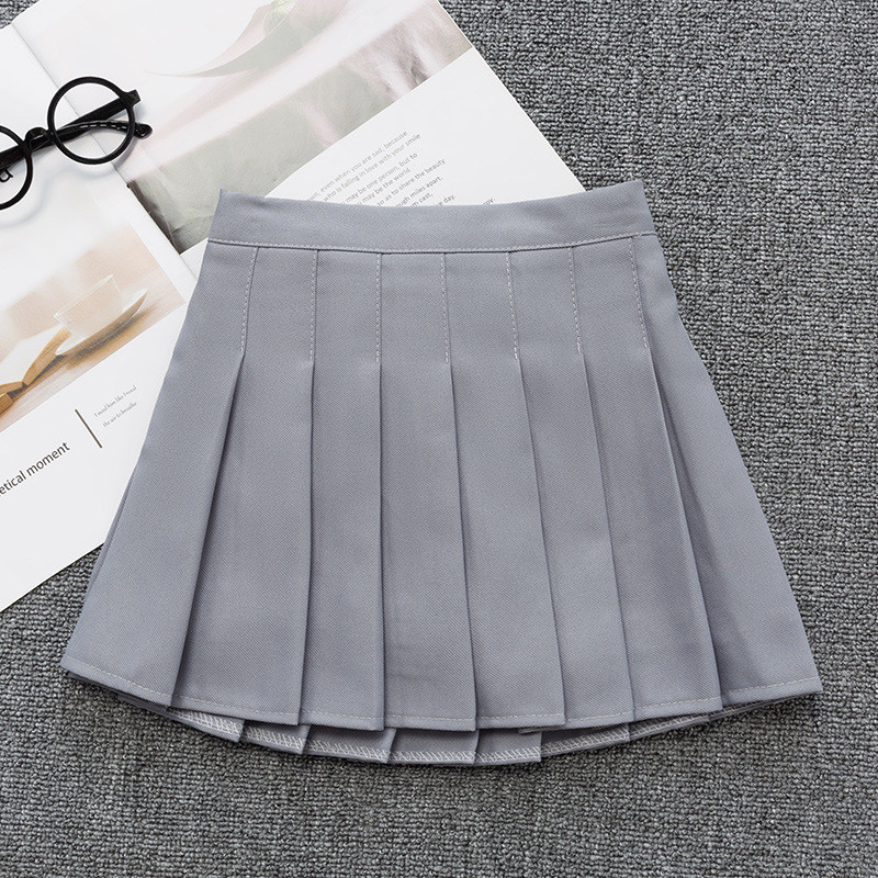 Mazuļu, mazuļu bērnu apģērbi skola Rūtaini svārki meiteņu svārki apakšā Princese kroku svārki bērniem īsi svārki vasaras studentu svārki