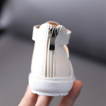 Нови летни детски сандали  2022 г. Римски сандали с издълбана обвивка на пръстите Модни детски сандали за момичета 21-30