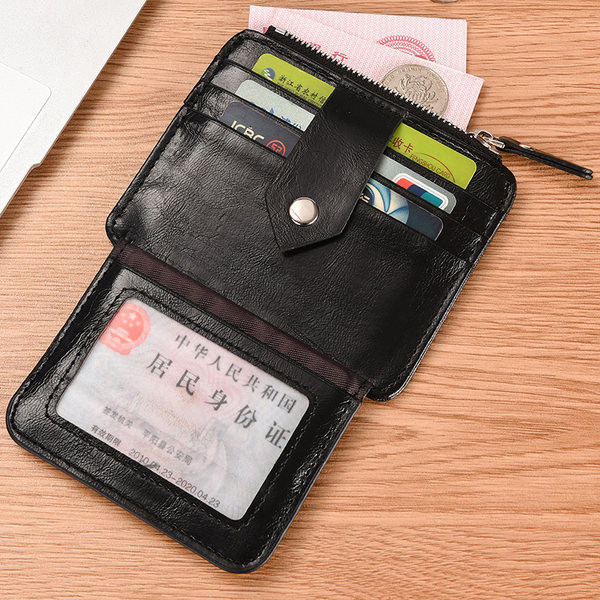 Vyriška eko odos piniginė su kortelių lizdais