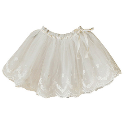 Nauji Baby Girls Tiulis Tutu Bloomers Kūdikių nėrinių siuvinėjimo trumpi sijonai Aukštos kokybės mergaičių raukiniai sijonai kūdikiams 0-12Y CL846