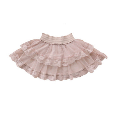 Nauji Baby Girls Tiulis Tutu Bloomers Kūdikių nėrinių siuvinėjimo trumpi sijonai Aukštos kokybės mergaičių raukiniai sijonai kūdikiams 0-12Y CL846
