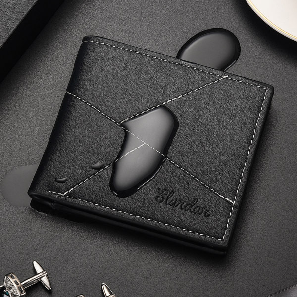 Kontrastsete ülemustega meeste rahakott