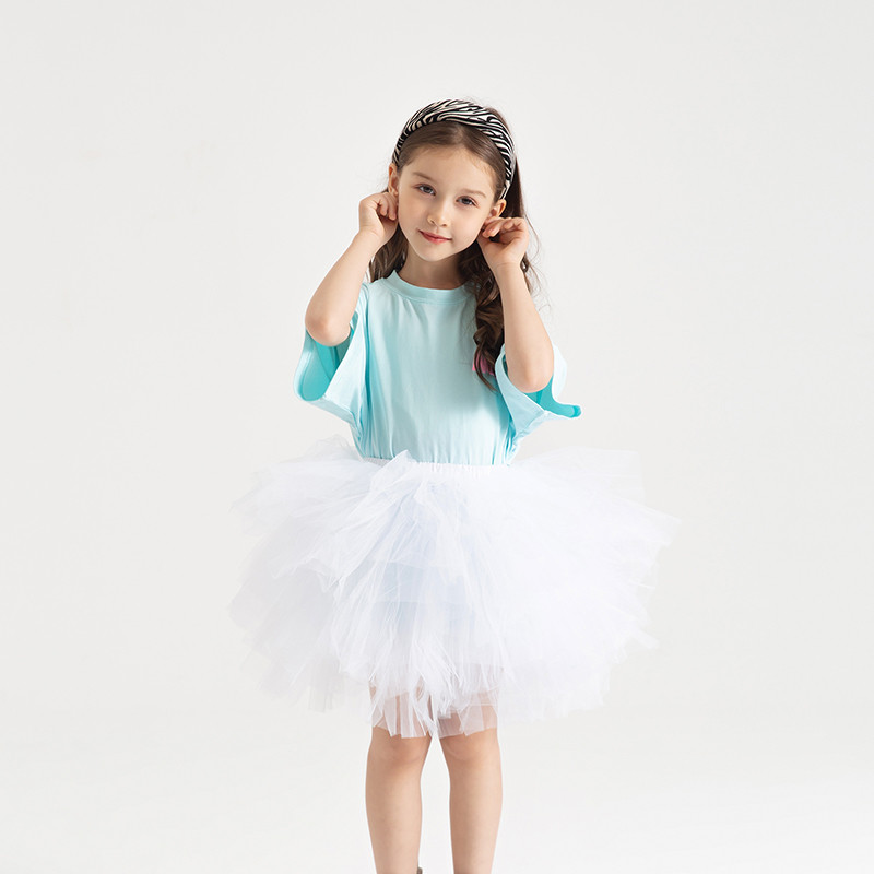 Fashion Girls Tutu Super bolyhos 6 rétegű alsószoknya Princess Ballet dance Tutu szoknya gyerekeknek torta szoknya karácsonyi gyerekruhák
