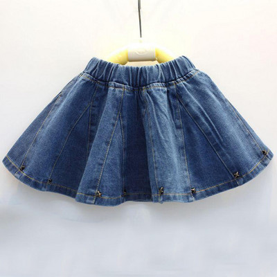 Tüdrukute seelik 2019 Beebitüdruk teksaseelik väikelapse laste teksaseelik sügis armas beebi lapsed lapsed neediseelik lapsed