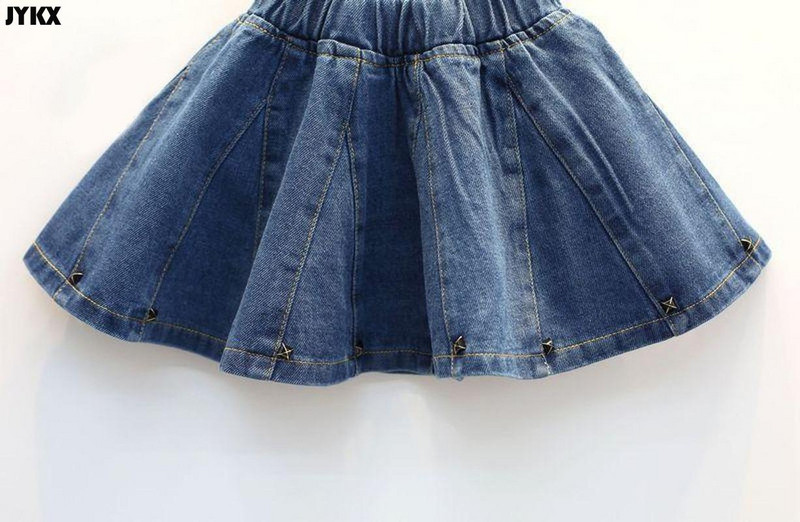 Tüdrukute seelik 2019 Beebitüdruk teksaseelik väikelapse laste teksaseelik sügis armas beebi lapsed lapsed neediseelik lapsed