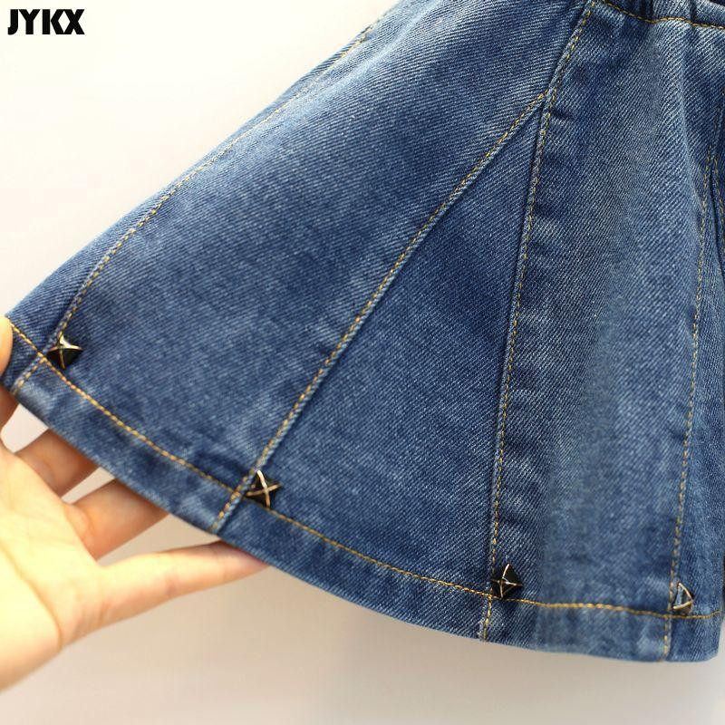 Tüdrukute seelik 2019 Beebitüdruk teksaseelik väikelapse laste teksaseelik sügis armas beebi lapsed lapsed neediseelik lapsed