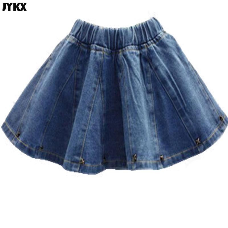 Tüdrukute seelik 2019 Beebitüdruk teksaseelik väikelapse laste teksaseelik sügis armas beebi lapsed lapsed neediseelik lapsed