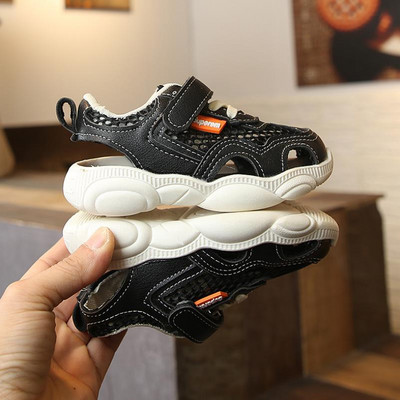 Letné nové detské sieťované topánky, priedušné sandále pre chlapcov a dievčatá, ležérne sandále, športové batoľatá, malé detské sandále, veľkosť 21-30