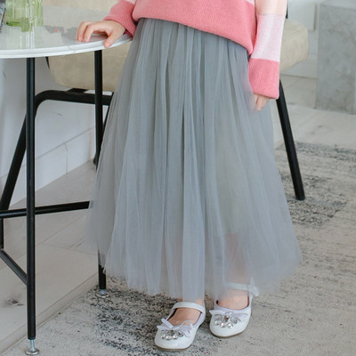 2020 tavaszi nyári gyermekszoknyák bolyhos, puha tüll lányok szoknyák hosszú lányok szoknyák 2-12 éves gyerekeknek, hálós labdaruha szoknya