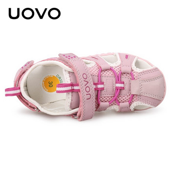 UOVO New Arrival 2022 Summer Beach Shoes Παιδικά Παιδικά πέδιλα με κλειστά δάχτυλα Παιδικά Σχεδιαστής Μόδας για Κορίτσια #24-38