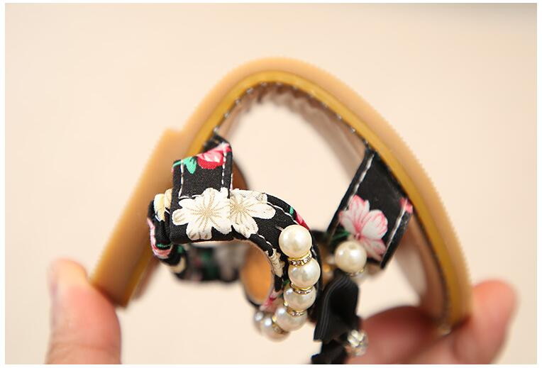 NAUJI madingi vaikiški sandalai vasariniai vaikiški sandalai mergaitems atvirais nosiais princesiški bateliai neslystantys kūdikiams