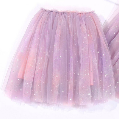 Divat flitterek lányok szoknya Tutu baba gyerekek lány hercegnő hálós parti tánc balett tutu szoknya Tule szoknya lányok hosszú szoknya gyerekeknek