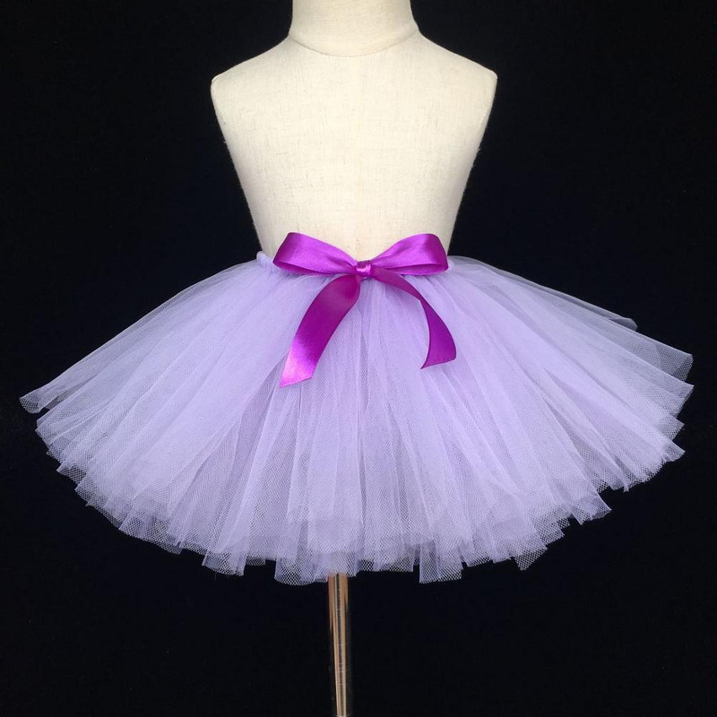 Lányok Sárga Tutu szoknya Baba bolyhos tüll szoknyák Balett táncos kisszoknya alsószoknya szalaggal, masni gyerek parti jelmez szoknya
