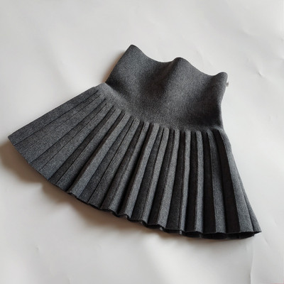 2-12 éves kisgyermek Kislány Őszi Tél Hercegnő Rakott miniszoknyák Gyermekruházat Lányok Kötött Rövid szoknya Tutu Gyerekruhák