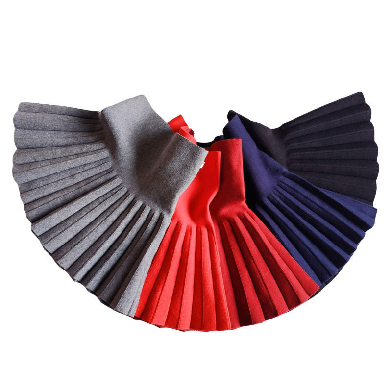 2-12 éves kisgyermek Kislány Őszi Tél Hercegnő Rakott miniszoknyák Gyermekruházat Lányok Kötött Rövid szoknya Tutu Gyerekruhák