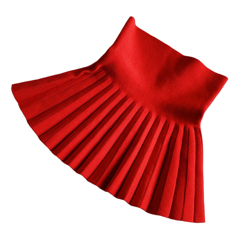 2-12 éves kisgyermek Kislány Őszi Tél Hercegnő Rakott miniszoknyák Gyermekruházat Lányok Kötött Rövid szoknya Tutu Gyerekruhák