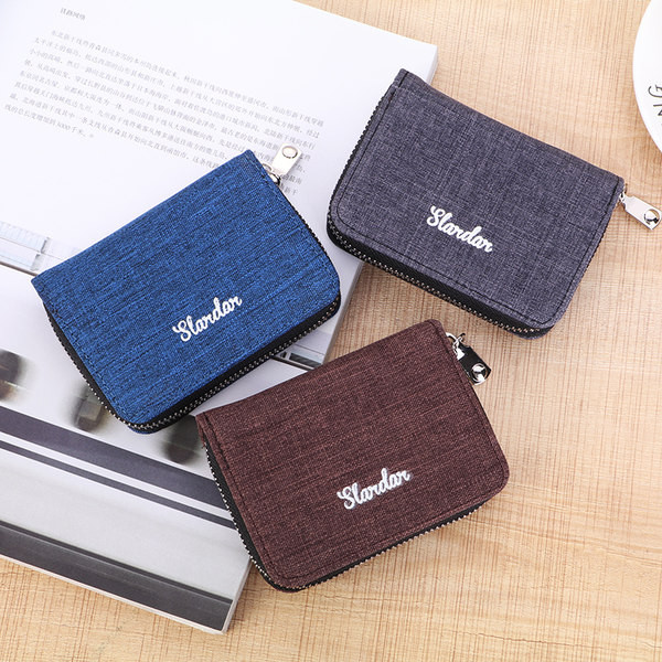 Muški novčanik za novčiće s patentnim zatvaračem