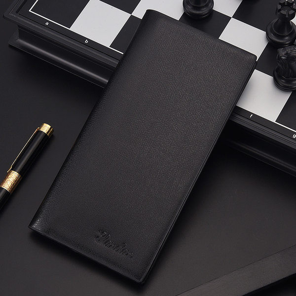 Vyriška odinė piniginė su metaliniu elementu dviejų spalvų