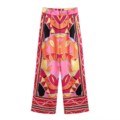 TRAF Print Bermudų šortai Moteriški vasariniai šortai aukštu juosmeniu Moteriški madingi gatvės drabužiai trumpos kelnės Moteriški paplūdimio laisvalaikio šortai Moteriški