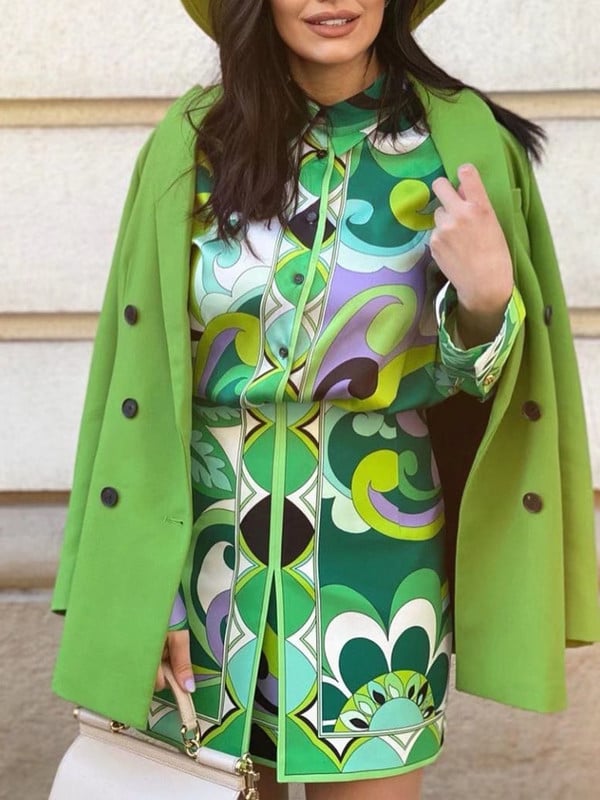 TRAF Print Bermudų šortai Moteriški vasariniai šortai aukštu juosmeniu Moteriški madingi gatvės drabužiai trumpos kelnės Moteriški paplūdimio laisvalaikio šortai Moteriški