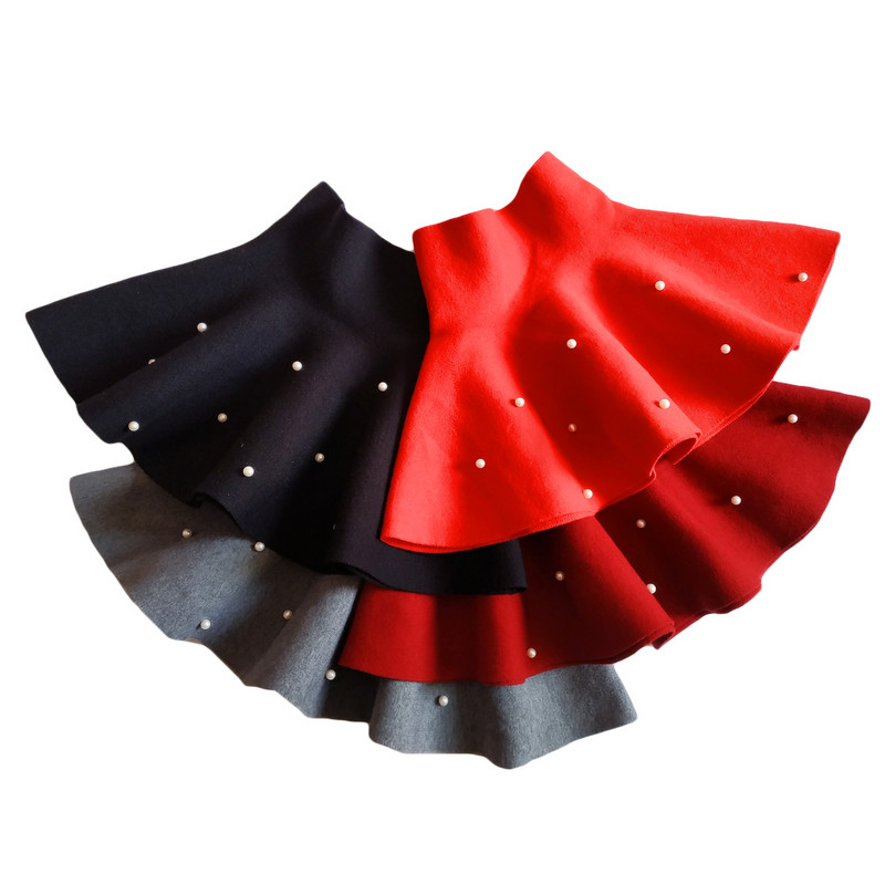 Fashion Princess Tutu szoknya gyerekeknek Iskola Kislány Szoknya Mini Rakott Gyöngyszoknya Minden évszakban Gyermekruházat 6-14 éves korig