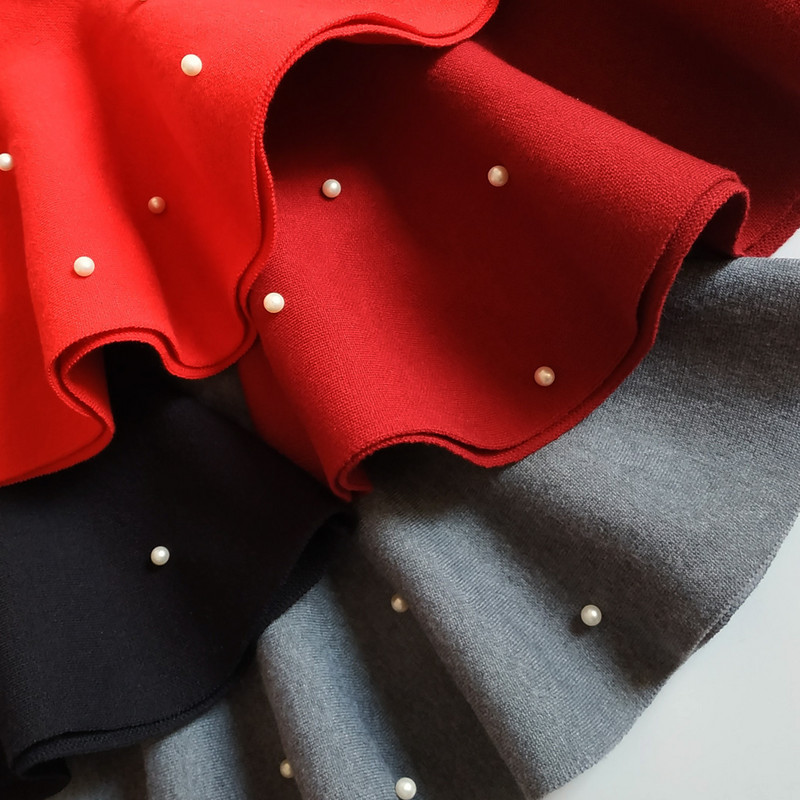 Fashion Princess Tutu szoknya gyerekeknek Iskola Kislány Szoknya Mini Rakott Gyöngyszoknya Minden évszakban Gyermekruházat 6-14 éves korig