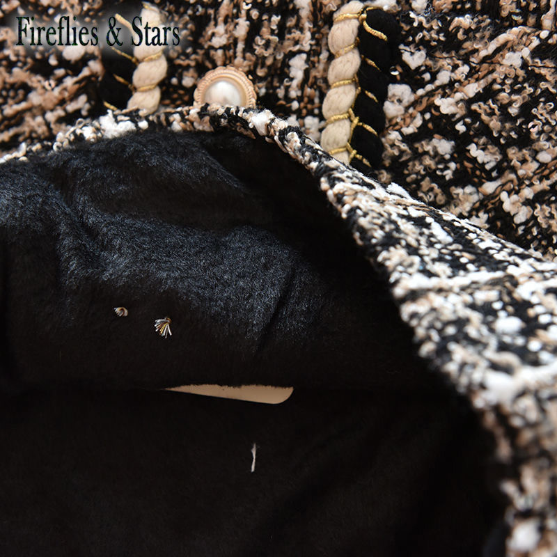 Őszi téli lányok szoknya baba szoknya gyerekeknek divatos szoknya gyerekeknek alsó divat csekk Gunny Pearl zseb bársony meleg 4-12 éves korig