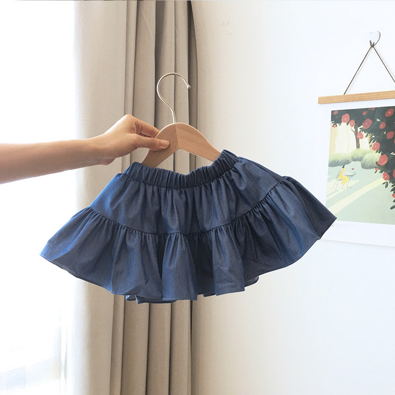 2021. aasta väikelaste beebitüdruku seelik, volang, massiivne A-kujulised topid, plisseeritud miniseelikud, suvised lapsed, noorukid, magusad riided