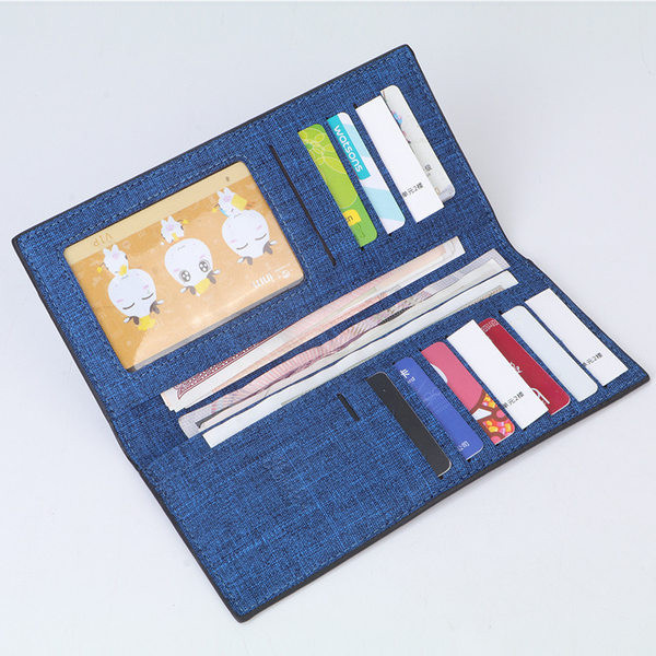 Nagyméretű férfi textil pénztárca, két modell