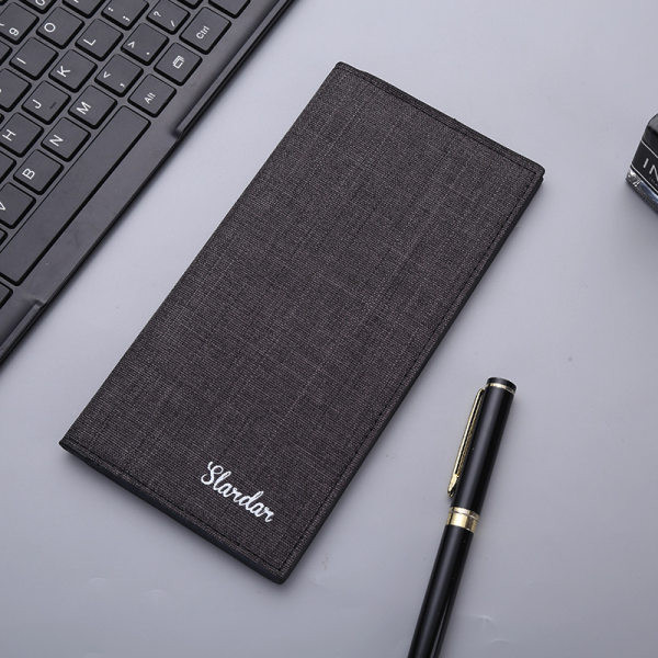 Nagyméretű férfi textil pénztárca, két modell