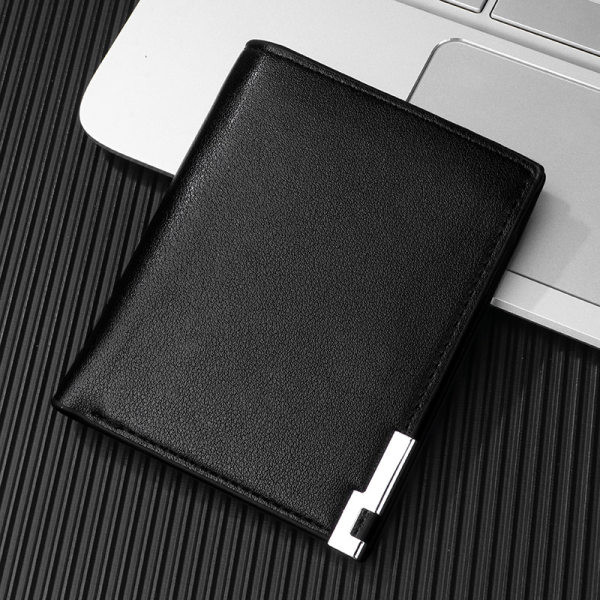 Elegáns férfi pénztárca eko bőrből, rögzítés nélkül