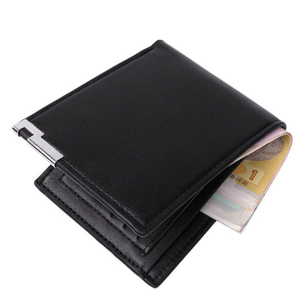 Elegáns férfi pénztárca eko bőrből, rögzítés nélkül