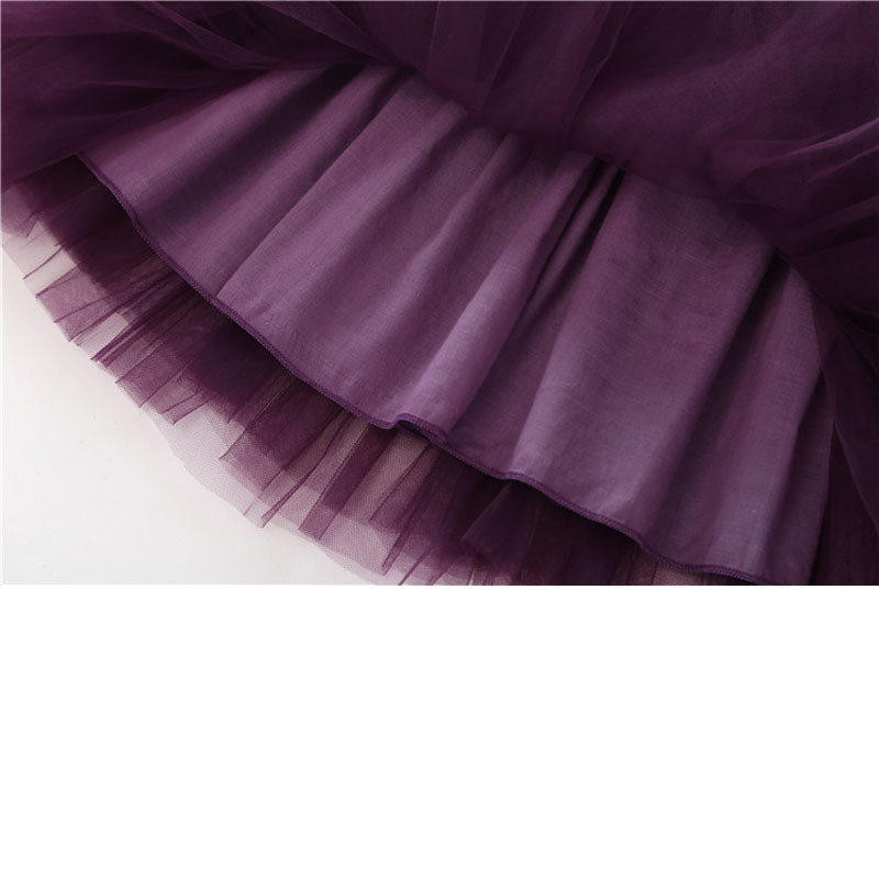 Baby Girls TuTu hosszú szoknyák Bolyhos gyerek báli ruha tömör kis szoknya Színes Tutu szoknya Tipegő lány hercegnő táncos parti szoknya
