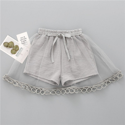 Vasariniai sijonai mergaitėms Nėriniai Vaikiški Sijonas Pilkas Juodas Vaikiškas Sijonas Trumpos Kelnės Gimtadienio vakarėliui Vaikiški Drabužiai Mergaitėms