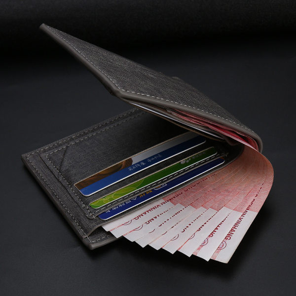 Négyzet alakú férfi pénztárca