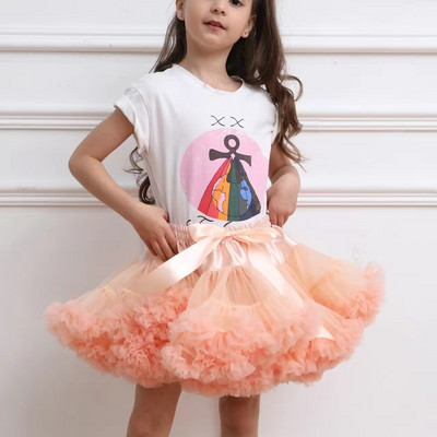 Kislány szoknya balerina kisszoknya Bolyhos csecsemő tipegő balett hercegnő tüll ruhák buli születésnapi jelmez tánc 1-10Y