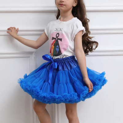 Kislány szoknya balerina kisszoknya Bolyhos csecsemő tipegő balett hercegnő tüll ruhák buli születésnapi jelmez tánc 1-10Y
