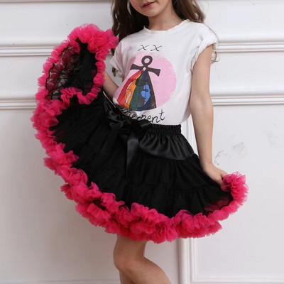 Kislány szoknya balerina kisszoknya Bolyhos csecsemő tipegő balett hercegnő tüll ruhák buli születésnapi jelmez tánc 1-10Y