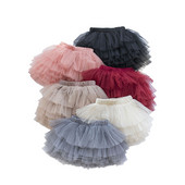 Fashion Girls Tutu bolyhos szoknya Princess Ballet Dance Tutu Mesh szoknya gyerekeknek torta szoknya Aranyos lányok ruhák DT081
