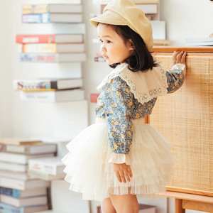 Fashion Girls Tutu bolyhos szoknya Princess Ballet Dance Tutu Mesh szoknya gyerekeknek torta szoknya Aranyos lányok ruhák DT081