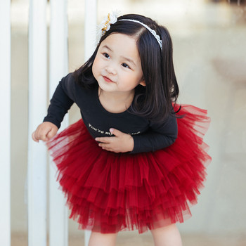 Μόδα για κορίτσια Tutu Fluffy φούστα Princess Ballet Dance Tutu Mesh Φούστα Παιδική Τούρτα Φούστα Χαριτωμένα Κοριτσίστικα Ρούχα DT081