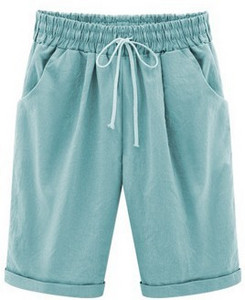 2021. gada sieviešu ikdienas šorti, vasaras Bermudu bikera īsās bikses vienkrāsains sieviešu apģērbs, apakšpuses Sieviešu šorti, 8 XL