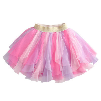 VIKITA Kids Star Glitter Dance Tutu sijonas mergaičių blizgučiams 3 sluoksnių tiulio sijonas mažiems vaikams sijonas vaikams nuo 3-8 metų