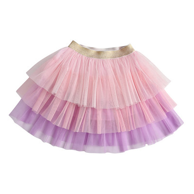 VIKITA Kids Star Glitter Dance Tutu sijonas mergaičių blizgučiams 3 sluoksnių tiulio sijonas mažiems vaikams sijonas vaikams nuo 3-8 metų