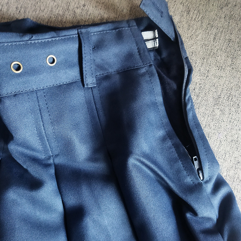 Mergaičių vaikiški uniforminiai paspirtuko sijonai pavasario vasaros atgal į mokyklą trumpas sijonas studentams chaki tamsiai mėlynos spalvos klostuotu sijonu apačioje