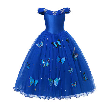 Ντίσνεϋ Πριγκίπισσα Φόρεμα 2022 Κορίτσι Mirabel Isabela Elsa Anna Στολή Παιδικό πάρτι γενεθλίων Ρούχα Halloween Cosplay Encanto Frozen1/2