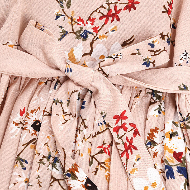 HE Hello Enjoy 2022 m. nauja mergaičių suknelė pavasario ilgomis rankovėmis laisvalaikio suknelės su gėlėmis mergaitėms princesių vaikiški kostiumai 5 6 7 8 Y