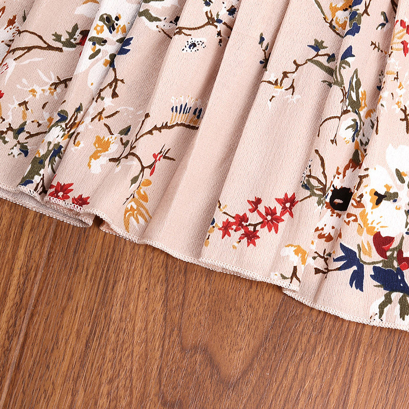 HE Hello Enjoy 2022 m. nauja mergaičių suknelė pavasario ilgomis rankovėmis laisvalaikio suknelės su gėlėmis mergaitėms princesių vaikiški kostiumai 5 6 7 8 Y